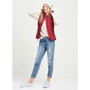 Gap Mid-rise Destructed Sexy Boyfriend Fit Jeans